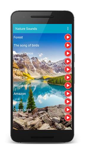 Nature sounds to sleep to screenshot 7
