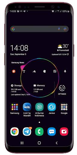 Audio Spectrum Live Wallpaper screenshot 3