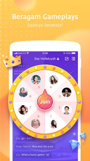 Hello Yo - Ruang Obrolan Grup screenshot 8
