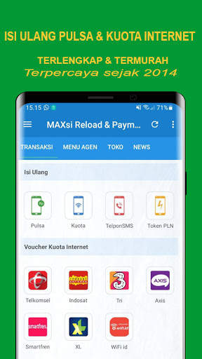 Distributor Agen Kuota Terlengkap - MAXsi Reload screenshot 1