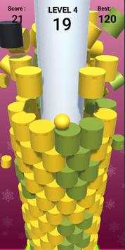 Stack ball 2 warna - bola jatuh 3d screenshot 6
