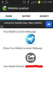 Mobile Location screenshot 3