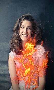 Fire Effect Photo Frame Editor: Fire, Smoke Effect screenshot 2