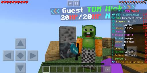 Servidores Mini-jogos na Minecraft Pocket Edition screenshot 1