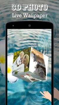 3D Photo Live Wallpaper 3 تصوير الشاشة