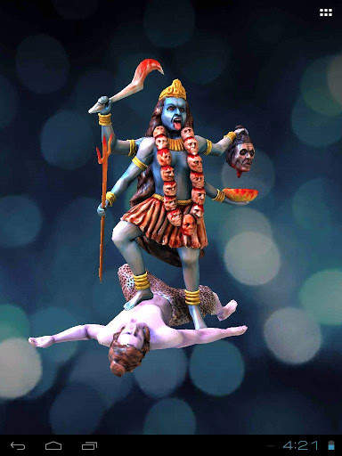 3D Maa Kali Live Wallpaper screenshot 10