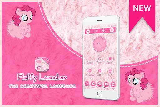 Fluffy Launcher Theme screenshot 1