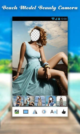 Beach Model Beauty Camera screenshot 4