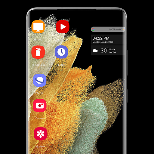 S21 theme for computer launcher icon