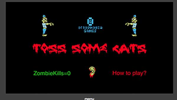 Zombie Cat Toss screenshot 2