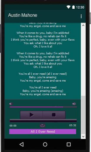 Austin Mahone Lyrics Music screenshot 3