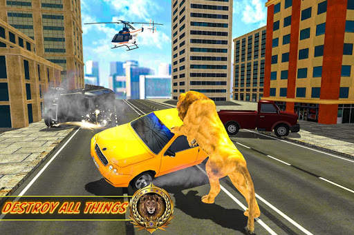 Angry Lion City Attack Simulator 2019 скриншот 8