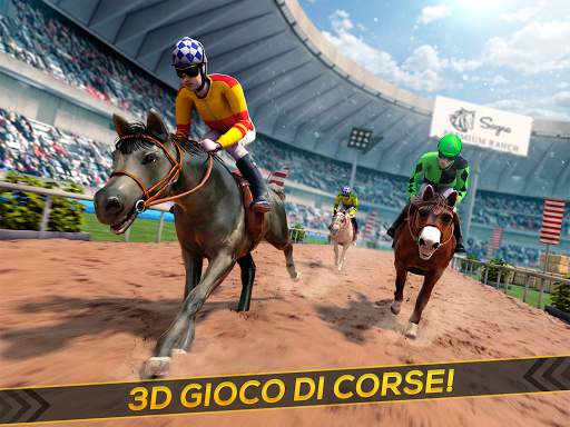 🏇 Cavallo Gara nel Ippodromo screenshot 7