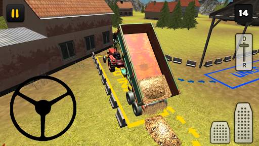 Classic Tractor 3D: Woodchips screenshot 2