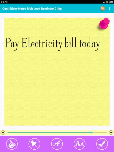 Cool Sticky Notes Rich notepad Text Reminder Chits 14 تصوير الشاشة