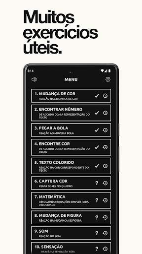 Treinamento de reação screenshot 2