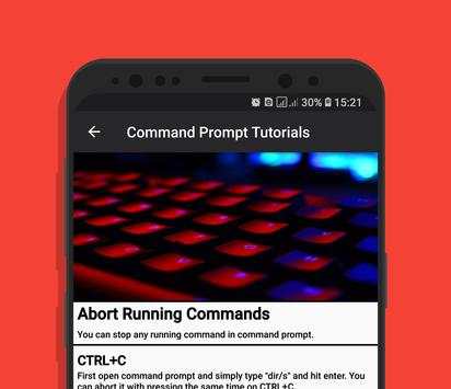 Command Prompt Tutorials - FULL скриншот 6