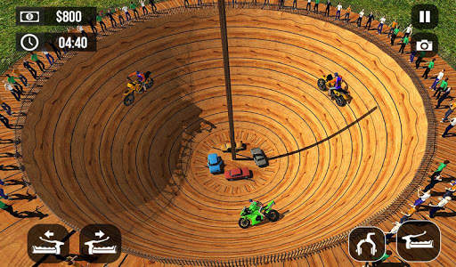 Well Of Death Stunt Bike Drive screenshot 10