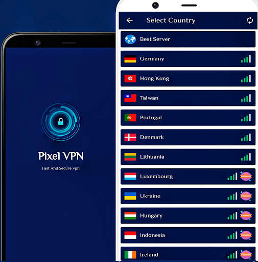 Pixel VPN - Fast & Secure VPN screenshot 1
