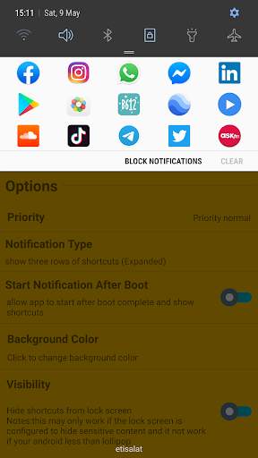 Notification shortcuts -free screenshot 8