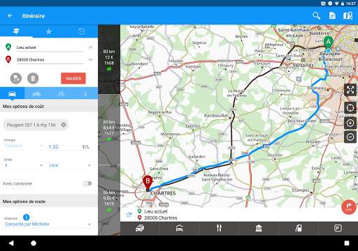 ViaMichelin Itinéraire & GPS screenshot 13