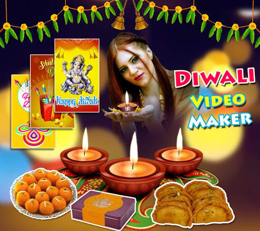 Diwali Video Maker: photo frames and Greetings screenshot 7