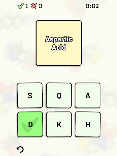 Amino Acid Quiz скриншот 9
