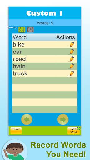 Palabras en Inglés Top 200: Sight Words screenshot 1