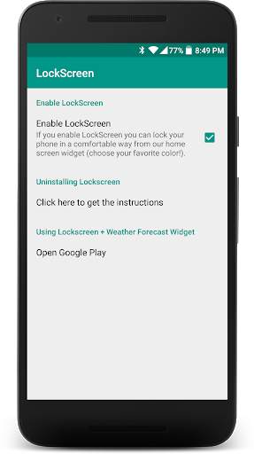 LockScreen screenshot 3