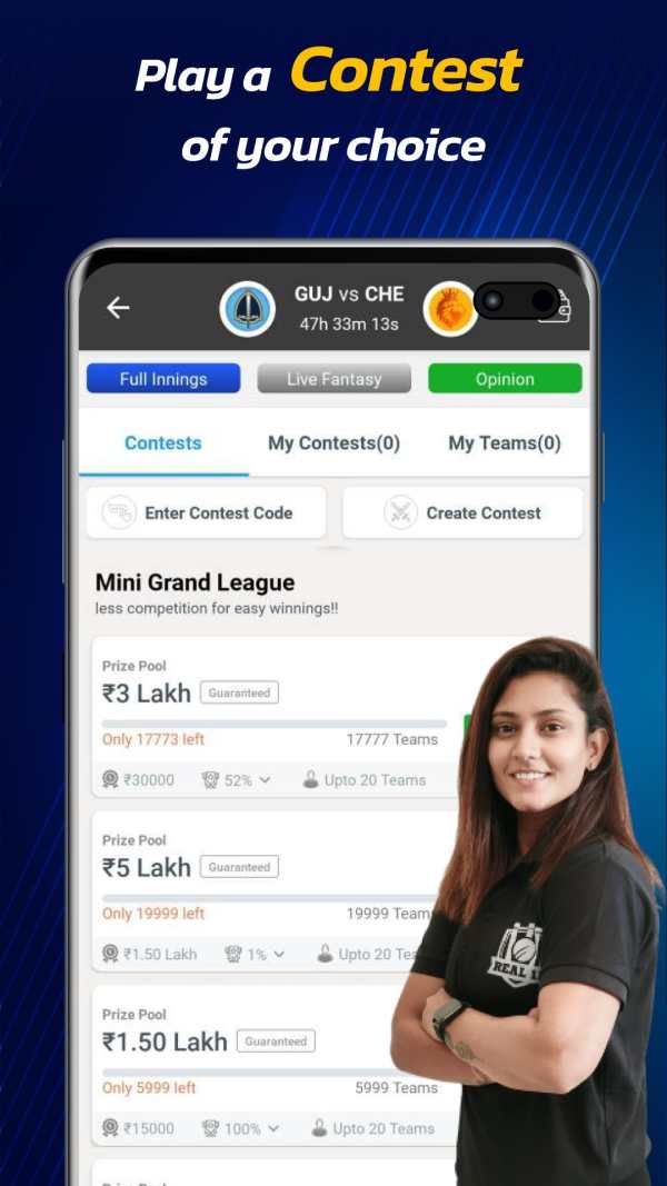 Real11: Play Fantasy Cricket screenshot 5