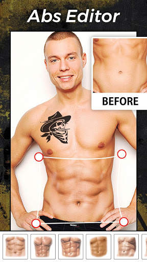 Six Pack Abs Photo Editor For Boys, Girls & Kids screenshot 1