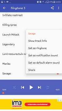 Ringtone Sound effect Mobile Legend screenshot 6