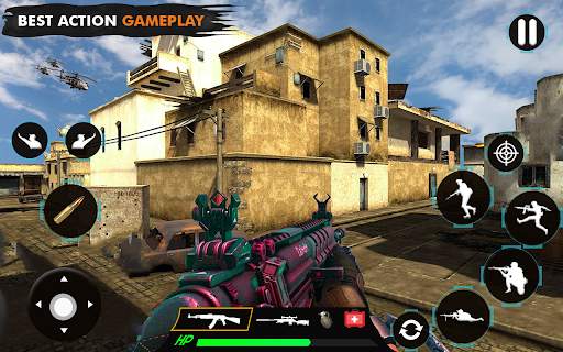 fps offline gun Shooting game screenshot 1
