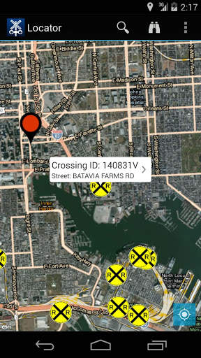 Rail Crossing Locator screenshot 1