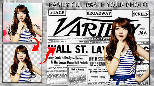 Newspaper Photo Frames 2 تصوير الشاشة