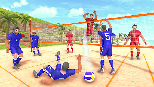 Game Sim Offline Bola Voli 3D screenshot 1