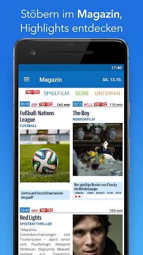 TV Programm TV Pro mit TV Magazin 6 تصوير الشاشة