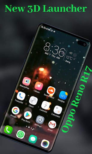 Oppo Reno R17 2020 Launcher : Thames & Wallpaper screenshot 3
