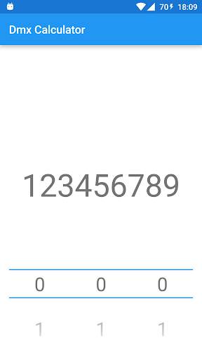 DMX Calculator screenshot 1