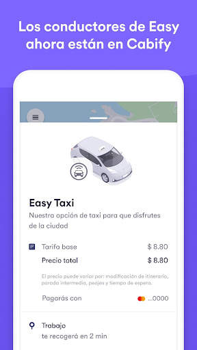 Easy Taxi, una app de Cabify screenshot 1
