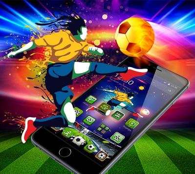 Brazil Soccer Launcher Theme screenshot 1