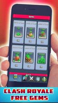 Gems For Clash Royale -The Ultimate Cheats - prank screenshot 2