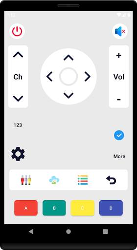 Crown TV Remote screenshot 1
