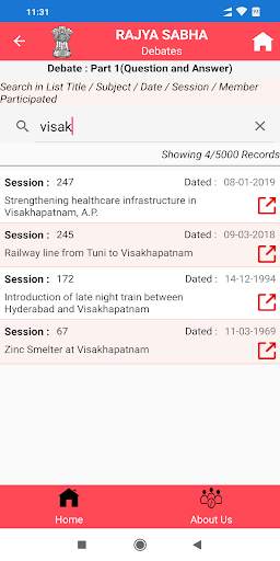 Rajya Sabha Debates screenshot 8