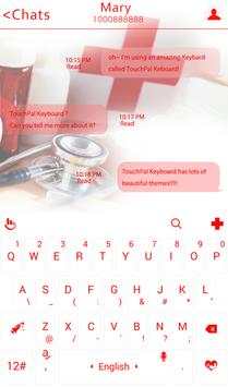 Medical Keyboard Theme screenshot 2