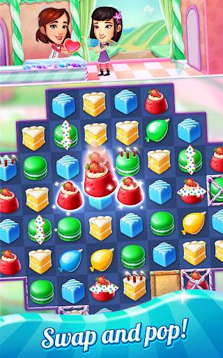 Crazy Cake Swap: Matching Game 11 تصوير الشاشة