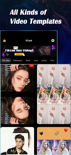 VCool - Music Video Maker screenshot 1