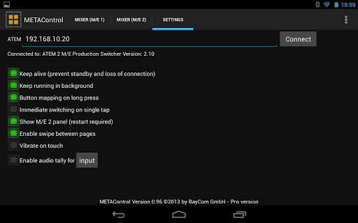 METAControl screenshot 7