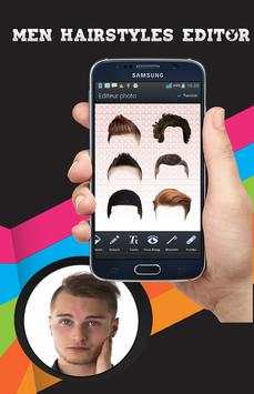 Men hairstyle set my face screenshot 1