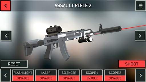 Weapon Builder : Shooting Simulator screenshot 2